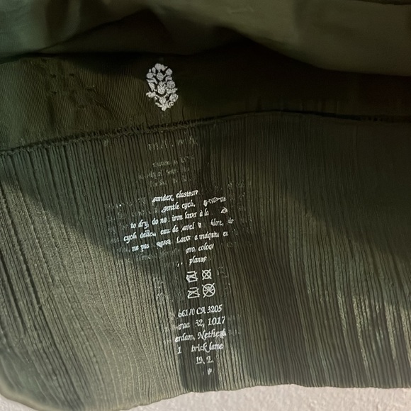 Free people bra top size m/l olive green color - Picture 8 of 8